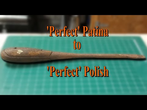 Restoring an antique Perfect Handle Screwdriver - Perfect Patina to Perfect Polish