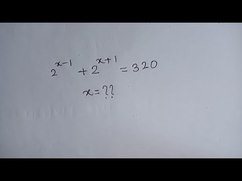 Nice  exponential math solution||Olympiad math||Easy solution||Finding the value of x??#maths