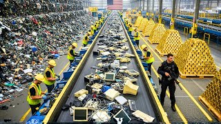 How Old Computers Are Recycled Into Gold 💰 (Full Factory Process)