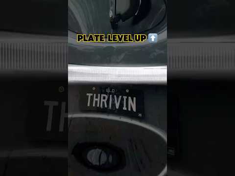 Y62 gets a number plate level up