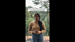 Why is online BBA an ideal choice for working professionals? | Online Manipal