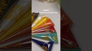 Tile color filler | Tile Art | Part-2 #short_viral #shorts #makingprocess #tileart