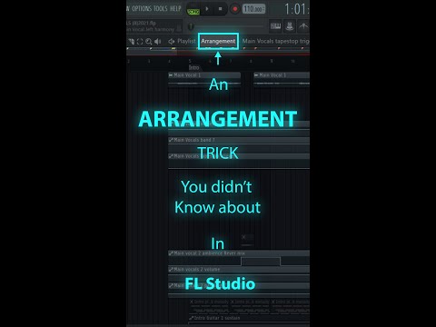 An ARRANGEMENT trick you didn't knew about in FL Studio.#shorts