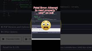PHP 8's BEST Feature? (Nullsafe Operator) ✅ #shorts  #coding #programming #php8 #php