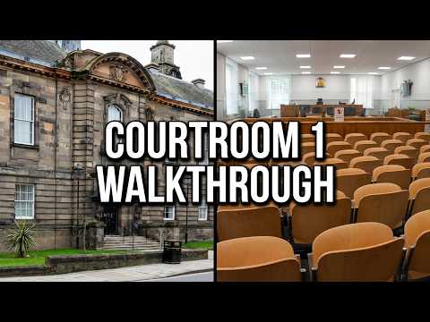 Kirkcaldy Sheriff Court Annex (Courtroom 1) #court #justice #crime #law #walkthrough 
