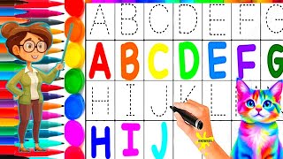 Alphabet Tracing ABC | Learn A to Z Writing for Kids | Preschool & Kindergarten