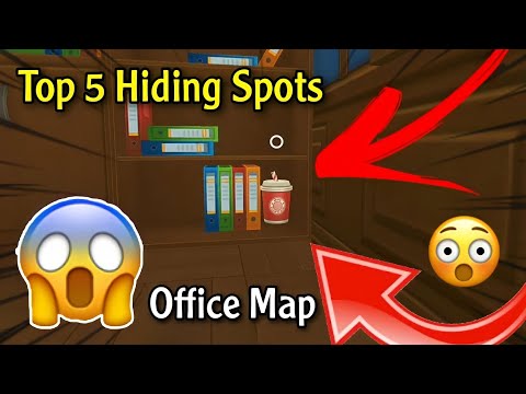 Top 5 Hiding Spots in Office Map (Hide Online) || HideWithArfan