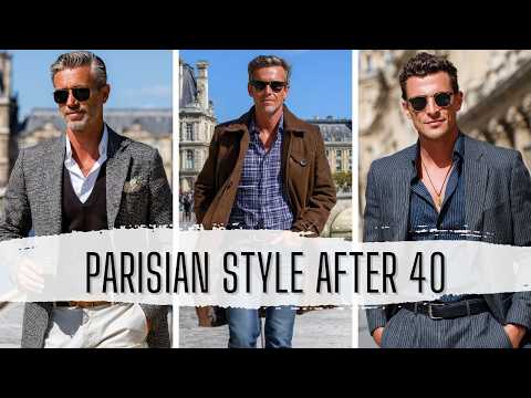 Master Parisian Street Style Men Over 40: Ditch Trends, Embrace Timeless Elegance in 2026!