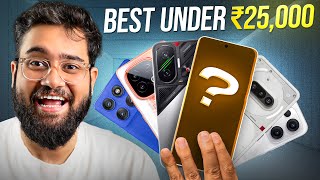 Top 5 Best Mobile Phones Under ₹25000⚡Amazon & Flipkart Sale 2025 | Best Phone Under 25000 😱