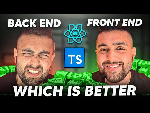 my opinion on front-end vs back-end