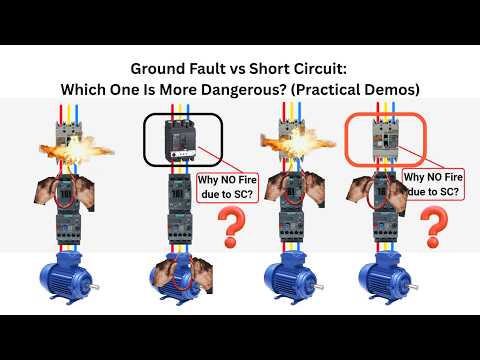 Ground Fault vs Short Circuit: Which One Is More Dangerous? (Practical Demos)