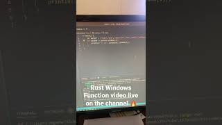 The Rust Windows Function is neat 🔥 #shorts #rustlang