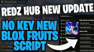 [NO KEY] NEW BLOX FRUITS SCRIPT (Roblox) | REDZ HUB NEW UPDATE | BEST SCRIPT 2026 UPDATE 29🌐