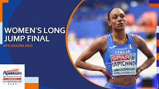 Women's long jump final replay | Apeldoorn 2025