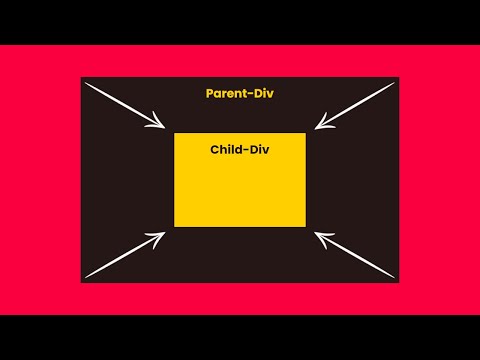 How to Perfectly Center a Div Inside Another Div | HTML & CSS Tutorial