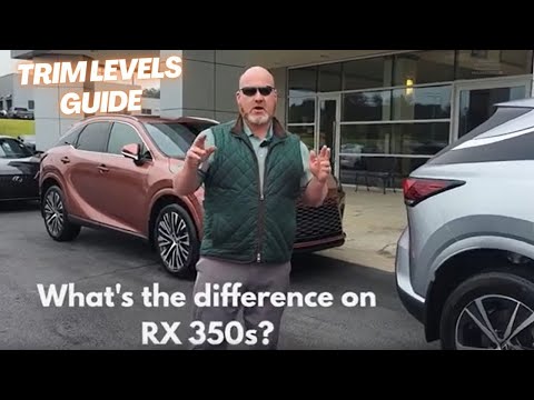 Lexus RX 350 SUV Trim levels guide | What's the difference?