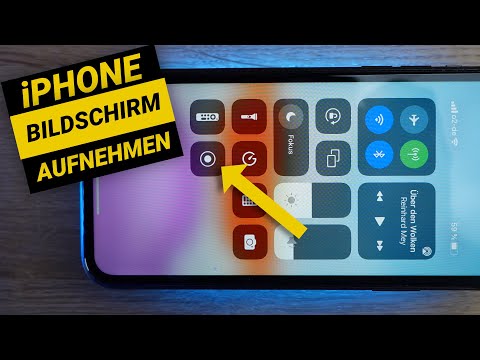 iPHONE BILDSCHIRM AUFNEHMEN 📱🔴 (mit Ton 🎙️)