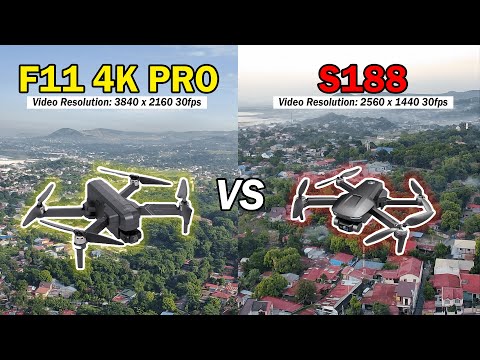 SJRC F11 4K PRO vs TOYSKY S188 | SHORT VIDEO COMPARISON | What drone do you like? comment down below