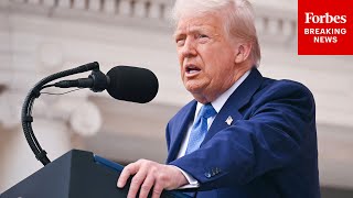 BREAKING NEWS: Trump Recalls Nation's Founding In Memorial Day Speech At Arlington National Cemetery