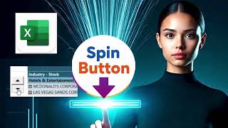 Learn Excel - 12 - Spin Button #learnexcel #excel #spin #spinbutton #excelfunctions #dynamicdesigns 