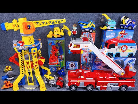 9 minutes unboxing experience, cool Paw Patrol Rubble Bulldozer series ASMR | Review Toys