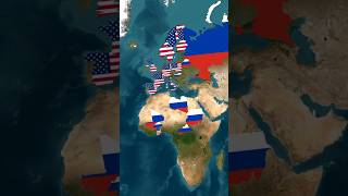 Team USA 🇺🇸 vs Team Russia 🇷🇺 #geopolitics #map #allies