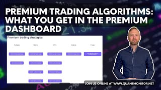 Premium Trading Algorithms: What You Get in the Premium Dashboard