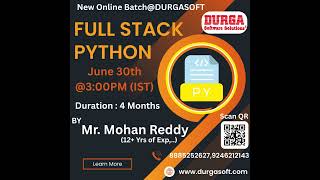 🚀 Become a Full Stack Python Developer!