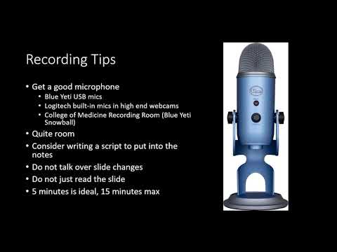 Screencast Development