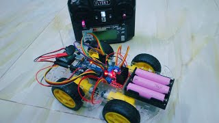 Ultimate Arduino RC Car Build Using FS-i6X Transmitter!
