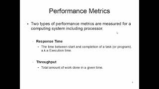 CS147: Lecture 13, Part 1 (Performance Metrics)