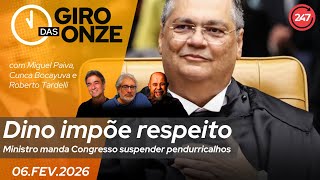 Giro das Onze | Dino impõe respeito: Ministro manda Congresso suspender penduricalhos