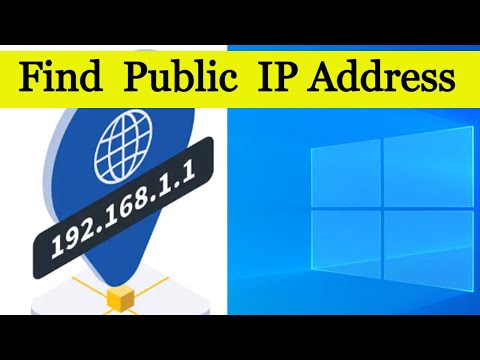 Find Your Public IP address in Windows PC/Laptop