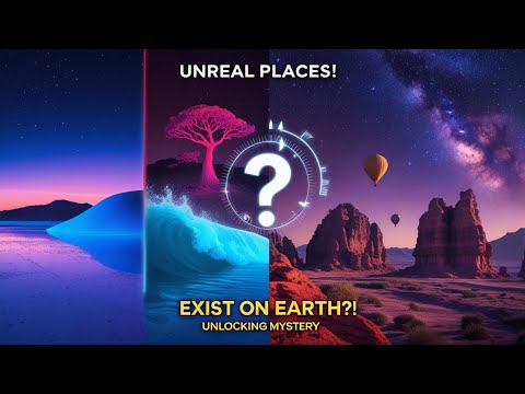 10 Unreal Mysterious Places You won't Believe Exist on Earth! 🌌 Hidden Gems Unlocked