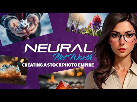 AI Network News - Neural Net Worth and Generating A Stock Image Empire to Make Bank