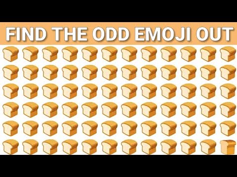 How Good Are Your Eyes |#3| Find the ODD EMOJIS out