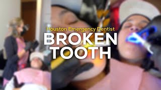 Houston Emergency Dentist - Broken Tooth
