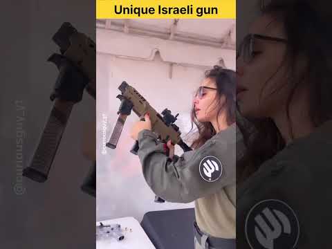 Unique weapon for Israeli female soldiers | curved barrel gun for female army