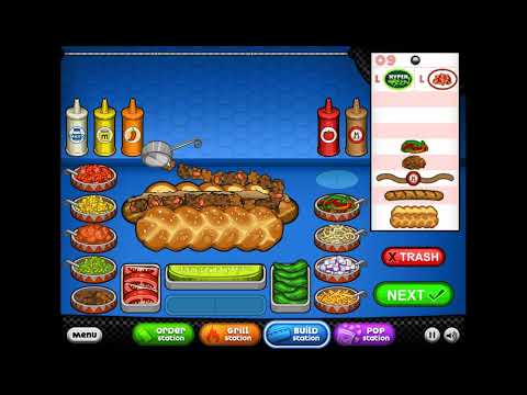 Papa's Hotdoggeria Rank 28: Unlocking all of the Meats