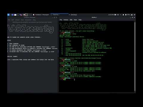 How you can change your  mac address like a pro!!!!