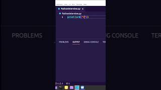 Crack ASCII 🔥🔥 with Python's ord() #pythonintelugu #telugutech #codingintelugu