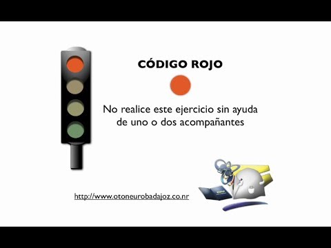 EJERCICIOS CON OBSTÁCULO (COOKSEY-CAWTHORNE). REHABILITACIÓN VESTIBULAR