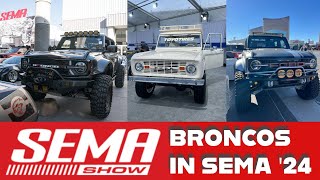 BRONCOS IN SEMA 2024 | The Bronco Adventures