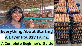 Build Your OWN Layer Poultry Farm From Scratch Today! A Complete Beginner's Guide