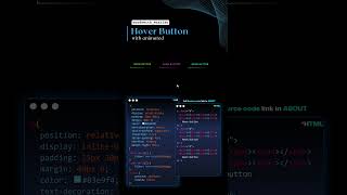 Hover Buttons Pure CSS..❤️ | #codewith_muhilan #css #coding