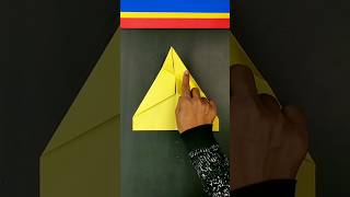 How to make dart plane | Easy powerful dart plane with paper  | #shorts #artandcraft #diy