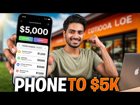 $0 to $5K a Month Using Your Phone (New 2025 Strategy)