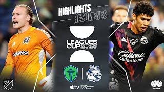 Seattle Sounders FC vs. Club Puebla | Leagues Cup | Full Match Highlights