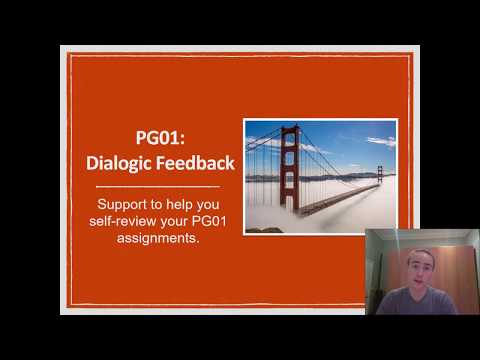 Module 1 - Dialogic Feedback exercise