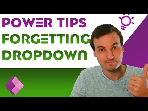 [PowerApps QuickTips] DROPDOWN that FORGETS already chosen Values
